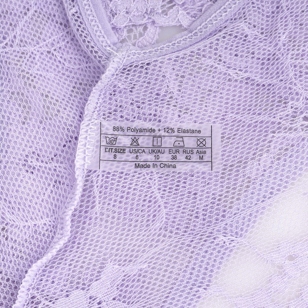 Sexy Purple Lace Criss Cross Strap Women Panty