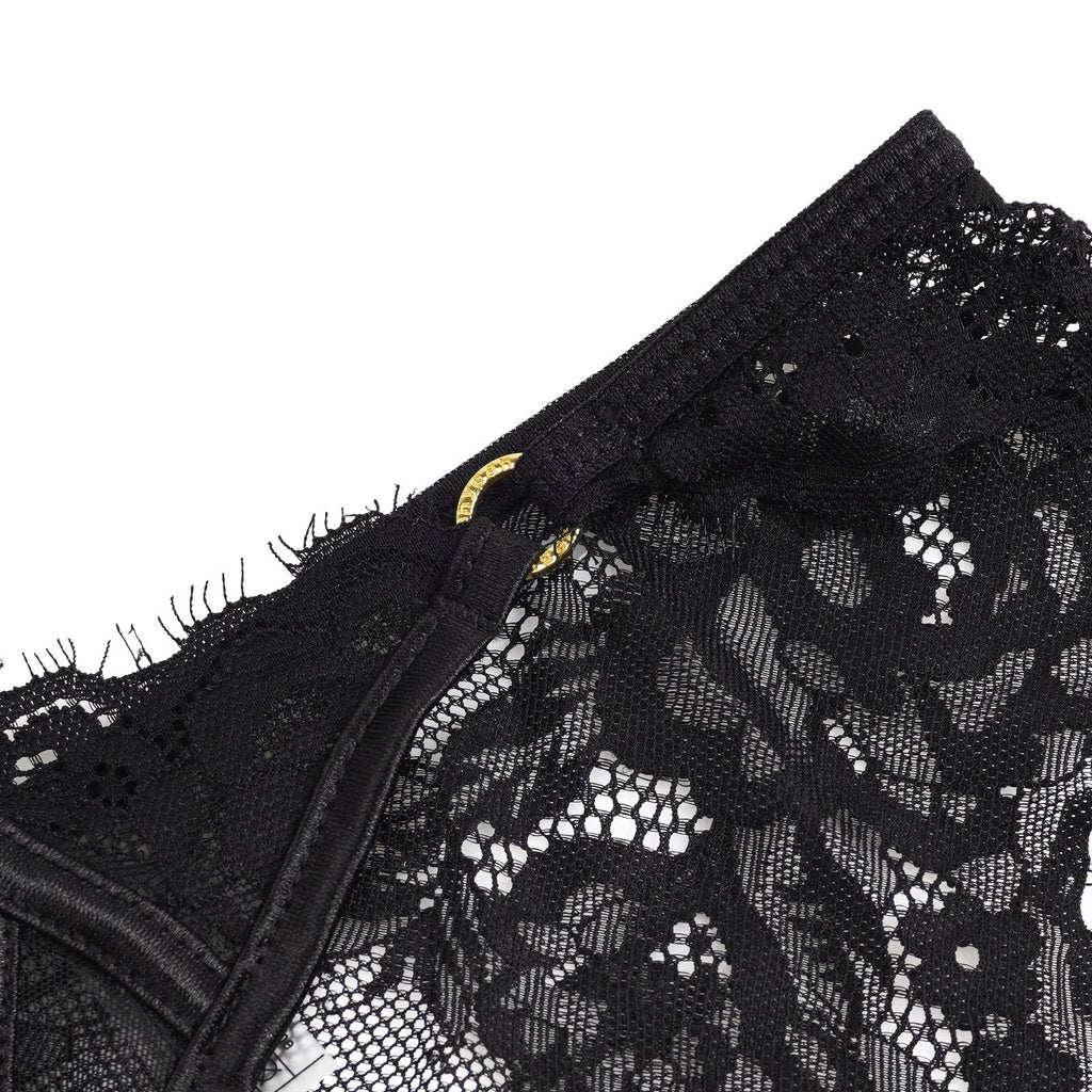 Black Sexy Lace Lingerie Set