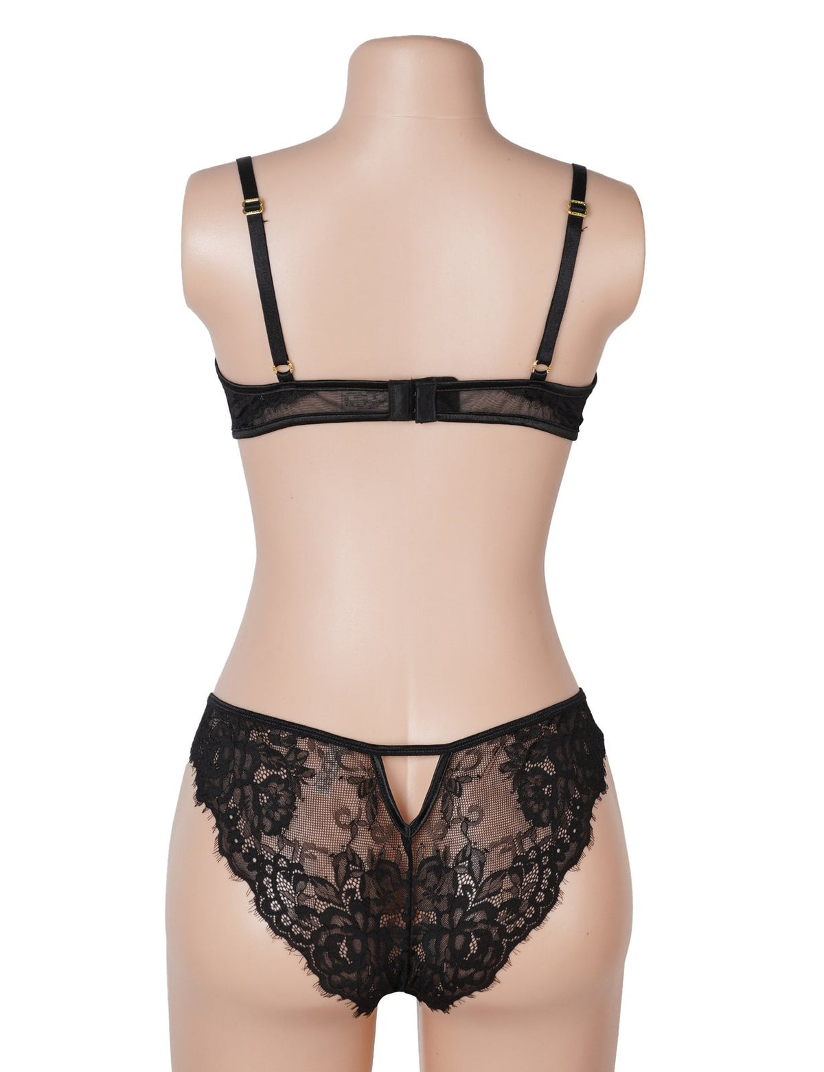 Black Sexy Lace Lingerie Set