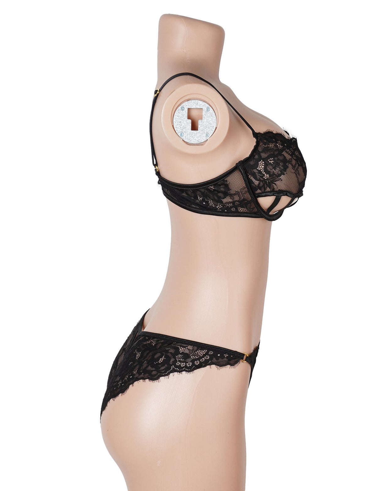 Black Sexy Lace Lingerie Set